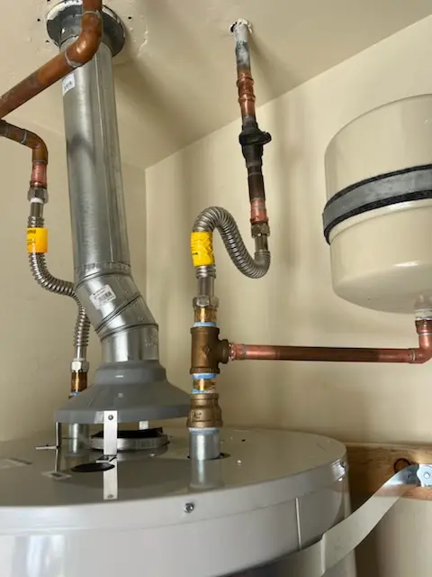 Water heater installation and plumbing repair in Colora